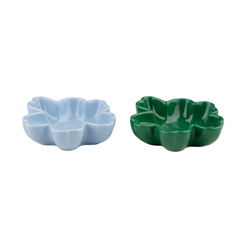 Unikko Kulho 11 cm 2 kpl:n pakkaus, Vihreä / It Blue