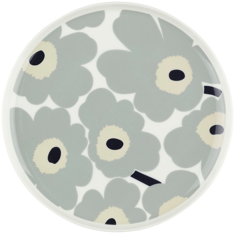 Unikko Lautanen Ø25 cm, Harmaa