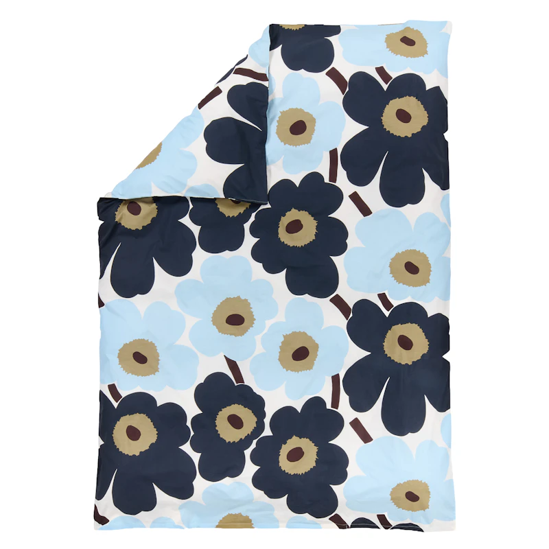 Unikko Pussilakana 150x210 cm, kylmän sininen / Blueberry