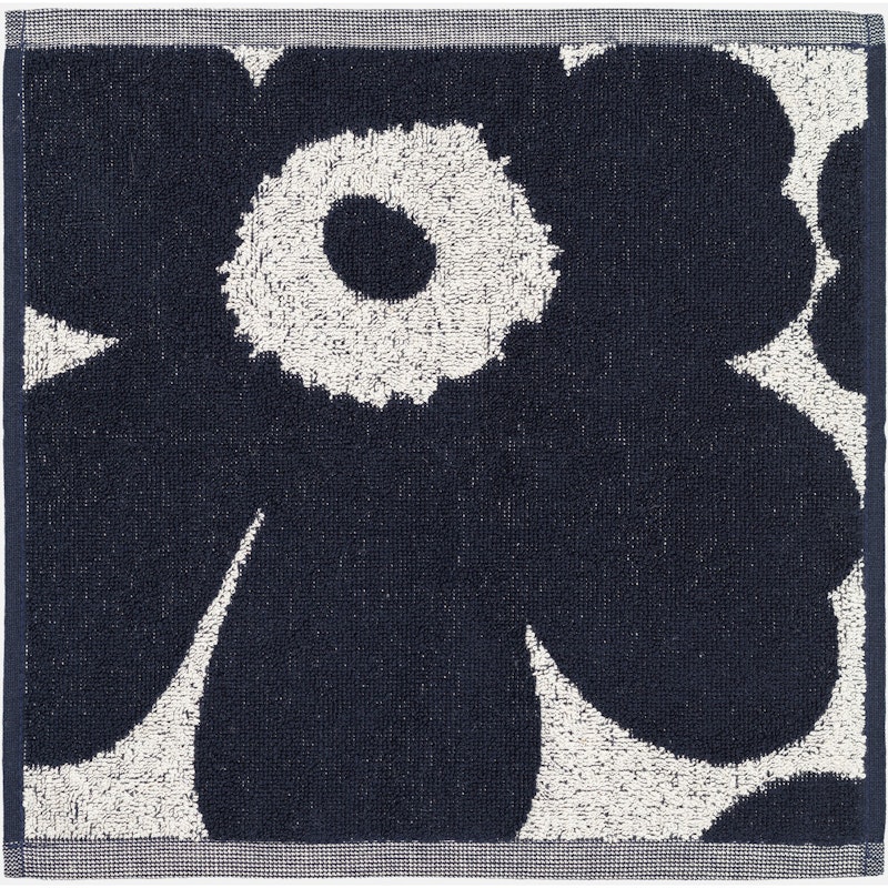 Unikko Pyyhe 30x30 cm, Tummansininen