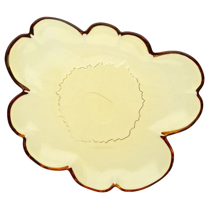 Unikko Shape Lautanen 20 cm, Meripihka