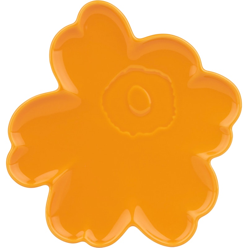 Unikko Shape Lautanen 20 cm, Warm Yellow