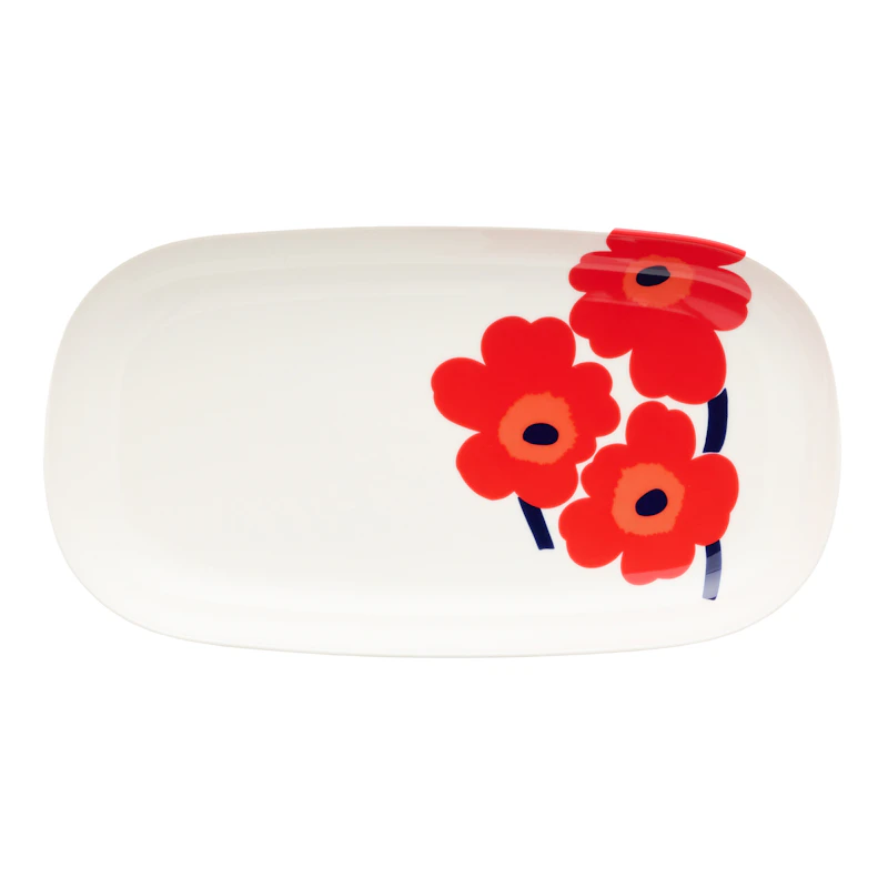 Unikko Tarjoiluastia 17x32 cm