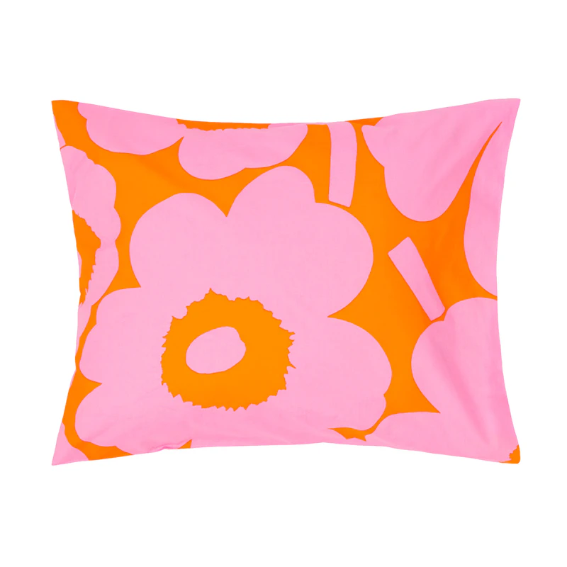 Unikko Tyynynpäällinen 50x60 cm, Pinkki / Oranssi