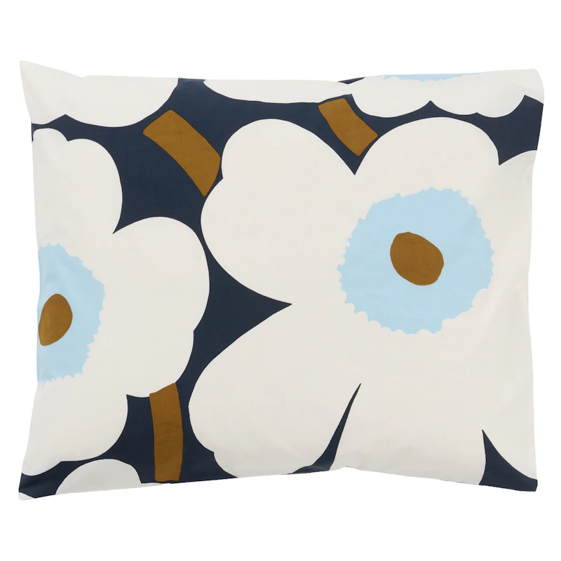 Unikko Tyynynpäällinen 60x63 cm, Blueberry / Luonnonvalkoinen