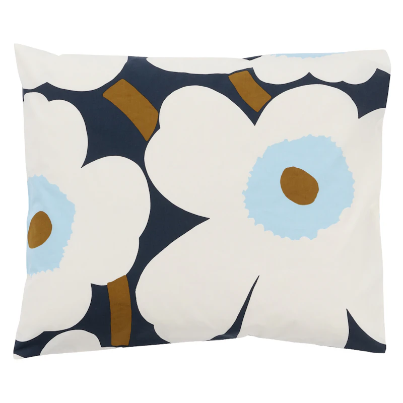 Unikko Tyynynpäällinen 50x70 cm, Blueberry / Luonnonvalkoinen
