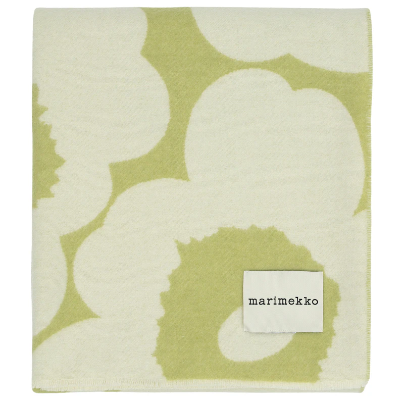 Unikko Villahuopa 130x170 cm, Luonnonvalkoinen / Pear