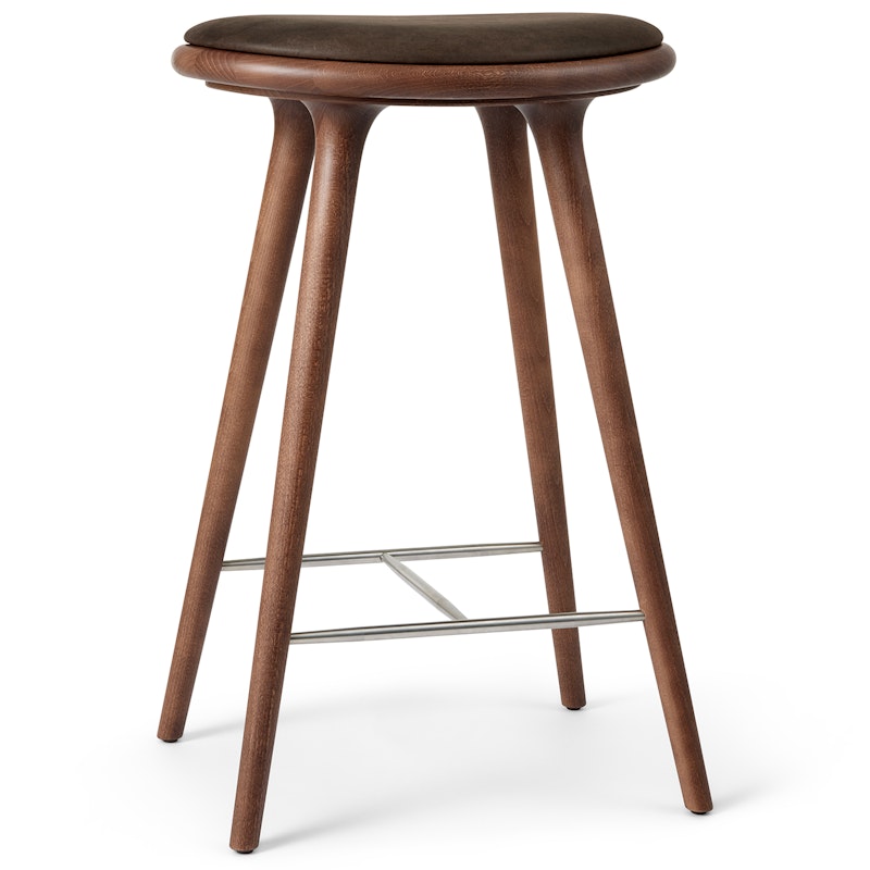 High Stool Jakkara 69 cm, Ruskeapetsattu Koivu