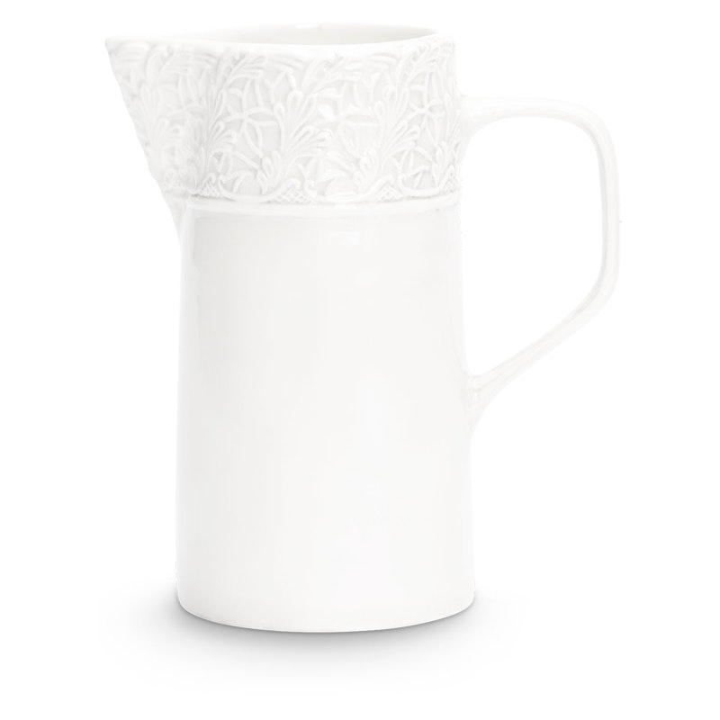 Lace Kannu 1,2L, Valkoinen