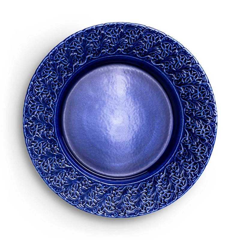 Lace Lautanen Ø32cm, Sininen