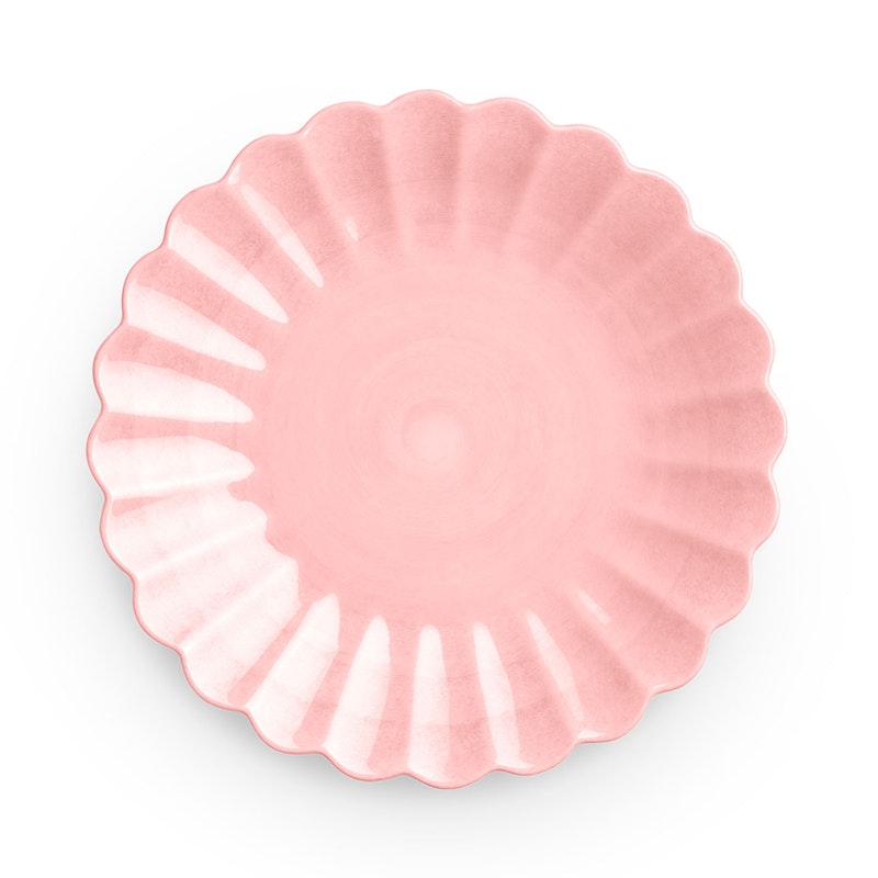 Oyster Lautanen, Vaaleanpunainen 20 cm