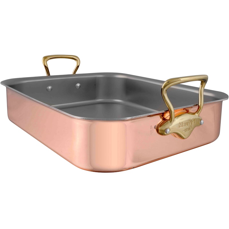 M'150B Uunivuoka 35 x 25 x 7 cm, Kupari / Messinginvärinen