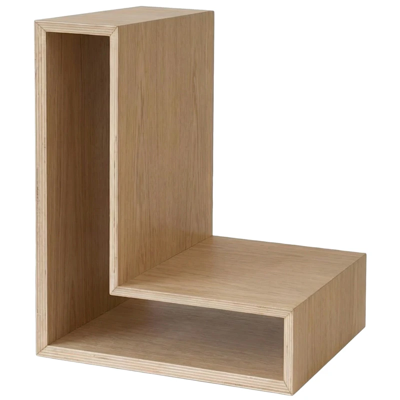 L-shelf Seinähylly, Tammi