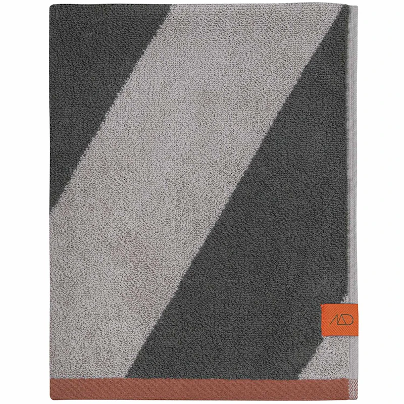 Diagonal Pyyhe 50x90 cm, Oliivinvihreä