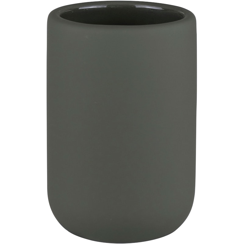 Lotus Play Toothbrush Holder, Dark Olive