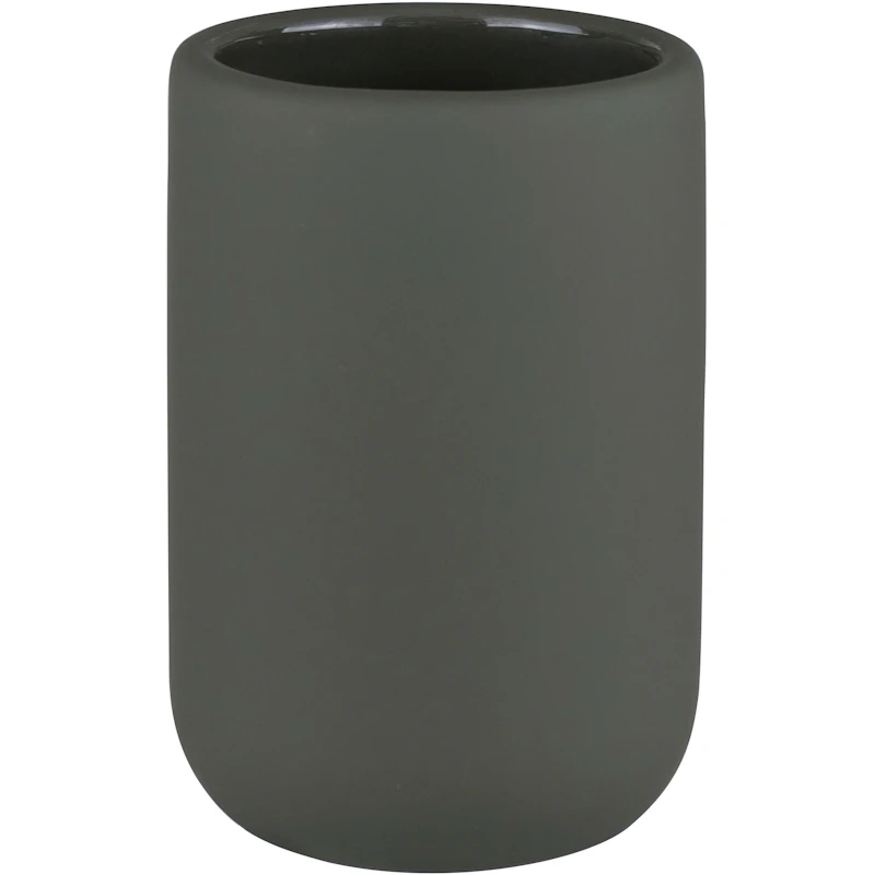 Lotus Play Toothbrush Holder, Dark Olive