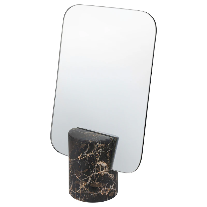 Marble Mirror, Brown