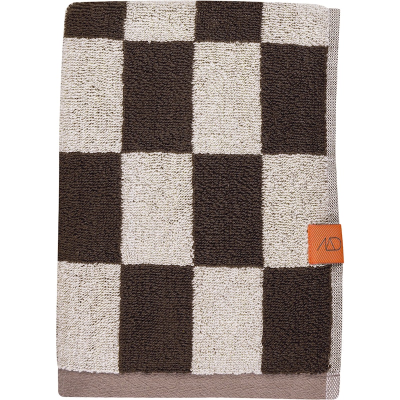 Retro Towel Pyyhe 40x55 cm 2 kpl:n pakkaus, Chocolate