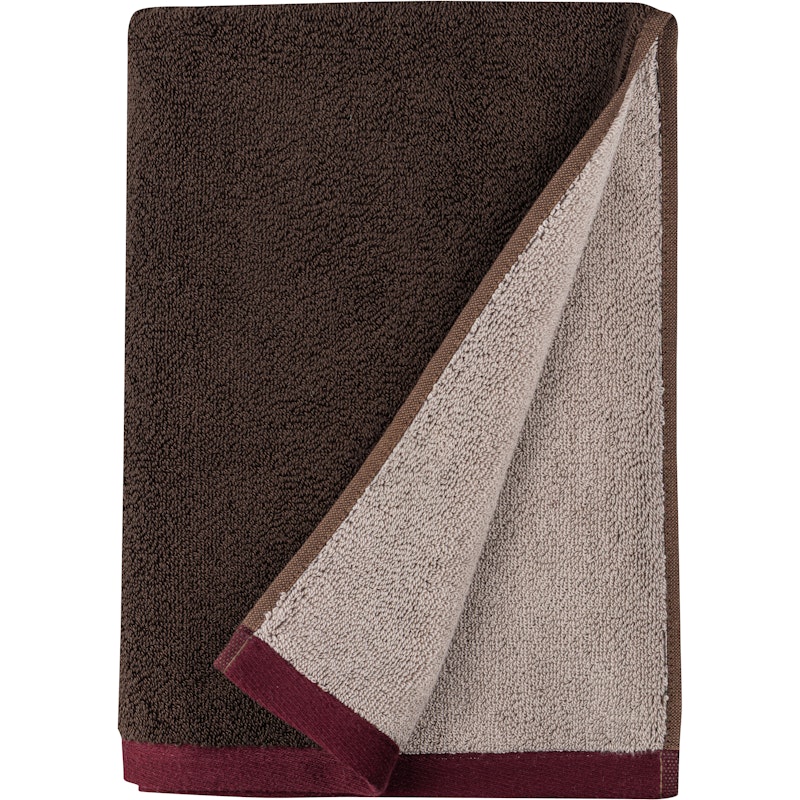 Soft Kylpypyyhe 70x133 cm, Ruskea / Hiekanvärinen