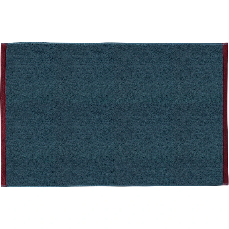 Soft Kylpyhuonematto 50x80 cm, Vaaleanharmaa / Keskiyönsininen