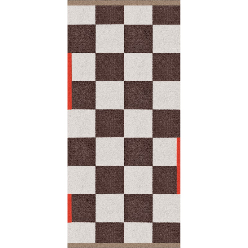 Square Muovimatto 70x150 cm, Ruskea