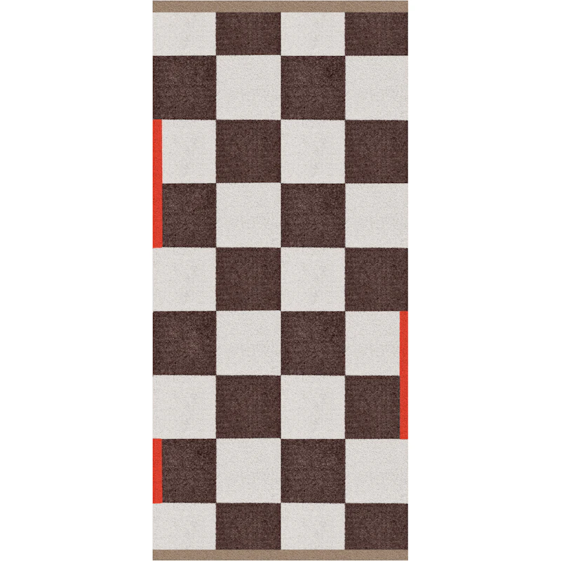 Square Muovimatto 70x150 cm, Ruskea
