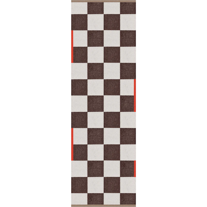 Square Muovimatto 77x240 cm, Ruskea