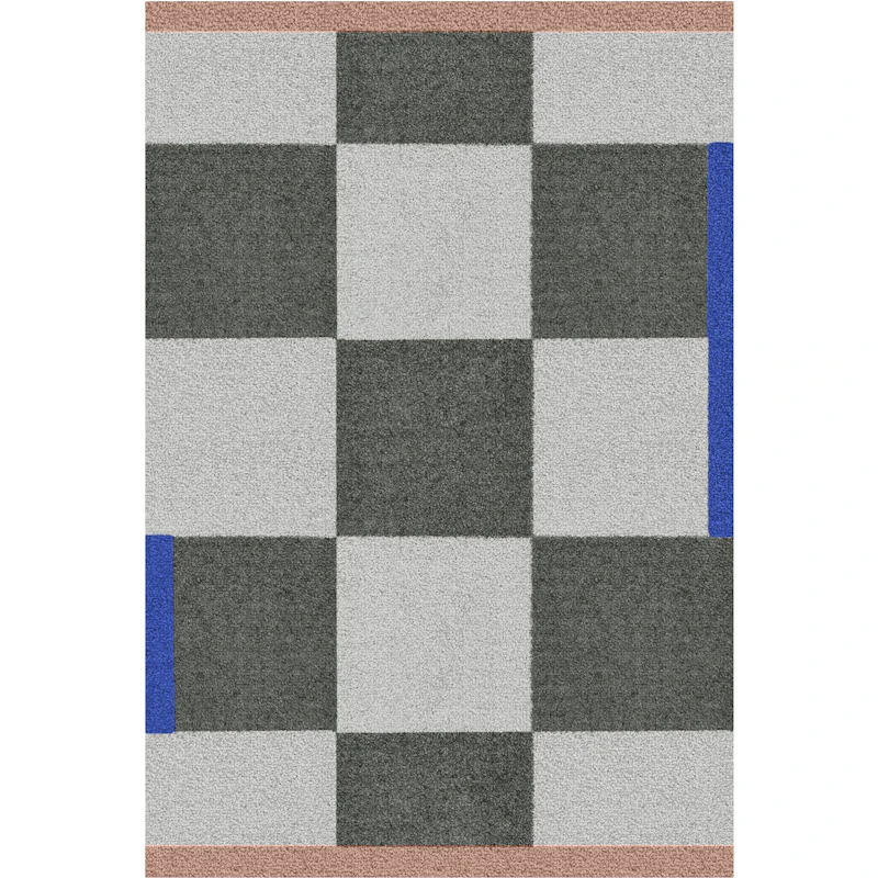 Square Muovimatto 55x80 cm, Oliivinvihreä