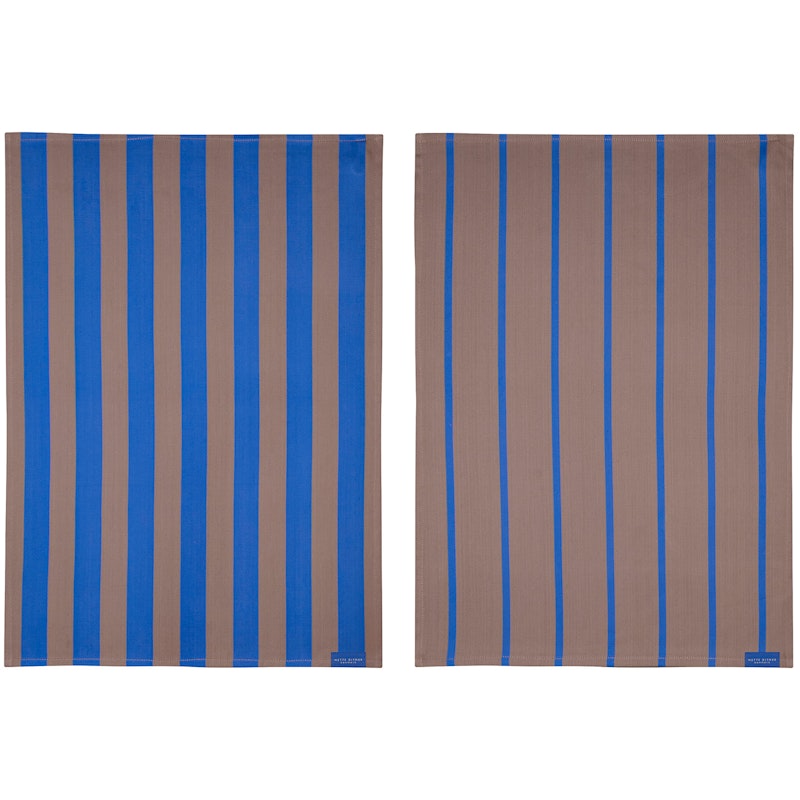 STRIPES Astiapyyhe 2 kpl:n pakkaus 50x70 cm, Blush