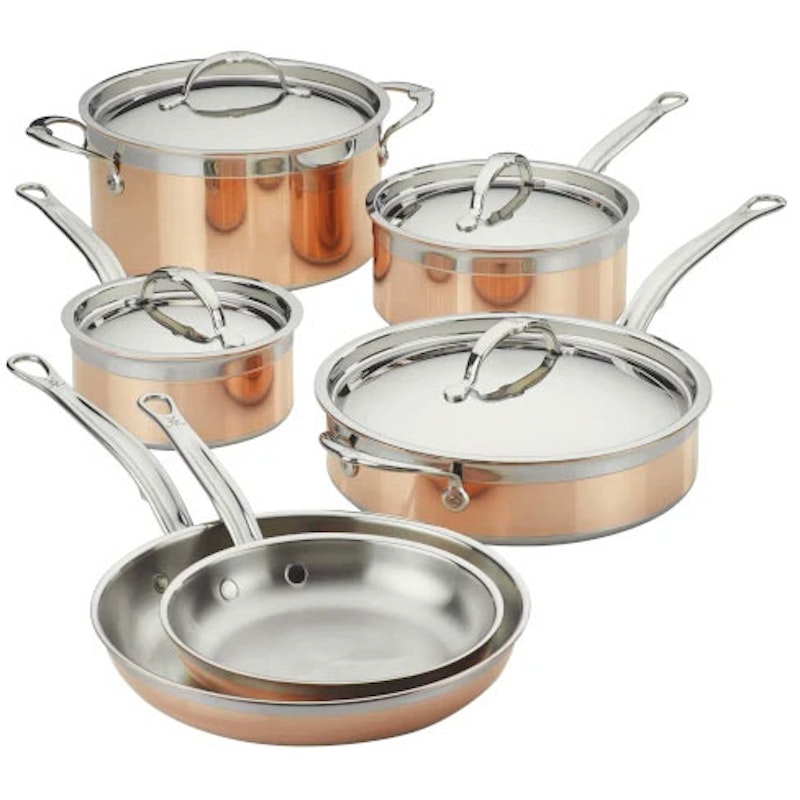 Hestan CopperBond Kattilasarja 10 Osaa