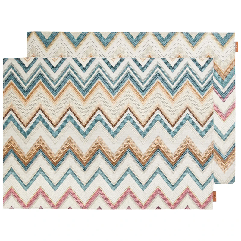 Happy Zigzag Tabletit 35x48 cm 2 kpl:n pakkaus