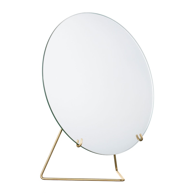 Mirror Pöytäpeili Ø30, Messinki