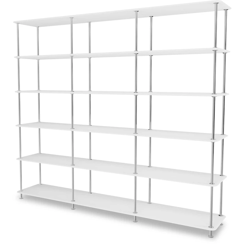 Free Shelf 555000, New White / Chrome