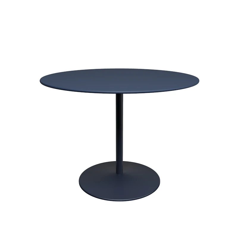 Panton Kahvila- ja ruokapöytä Ø100 cm, 0754n Blue Fes Nano Laminate