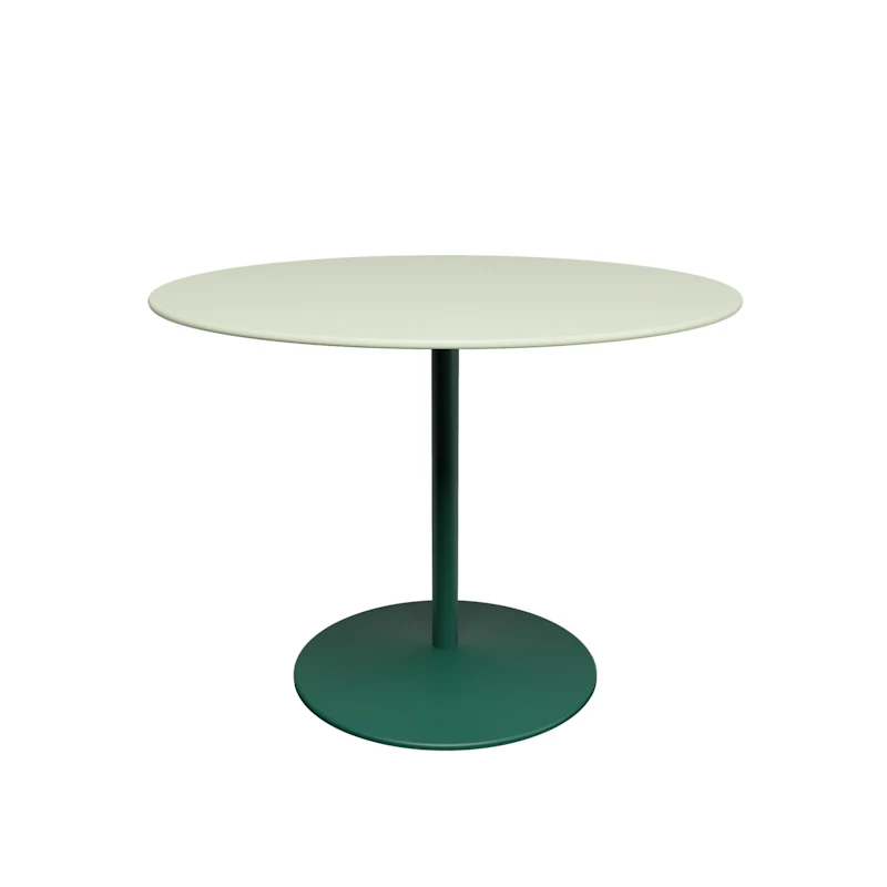 Panton Kahvila- ja ruokapöytä Ø100 cm, 4183 Forbo Pistachio Linoleum