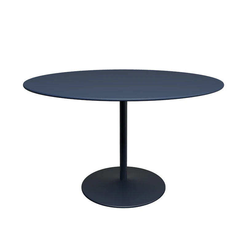 Panton Kahvila- ja ruokapöytä Ø120 cm, 0754n Blue Fes Nano Laminate