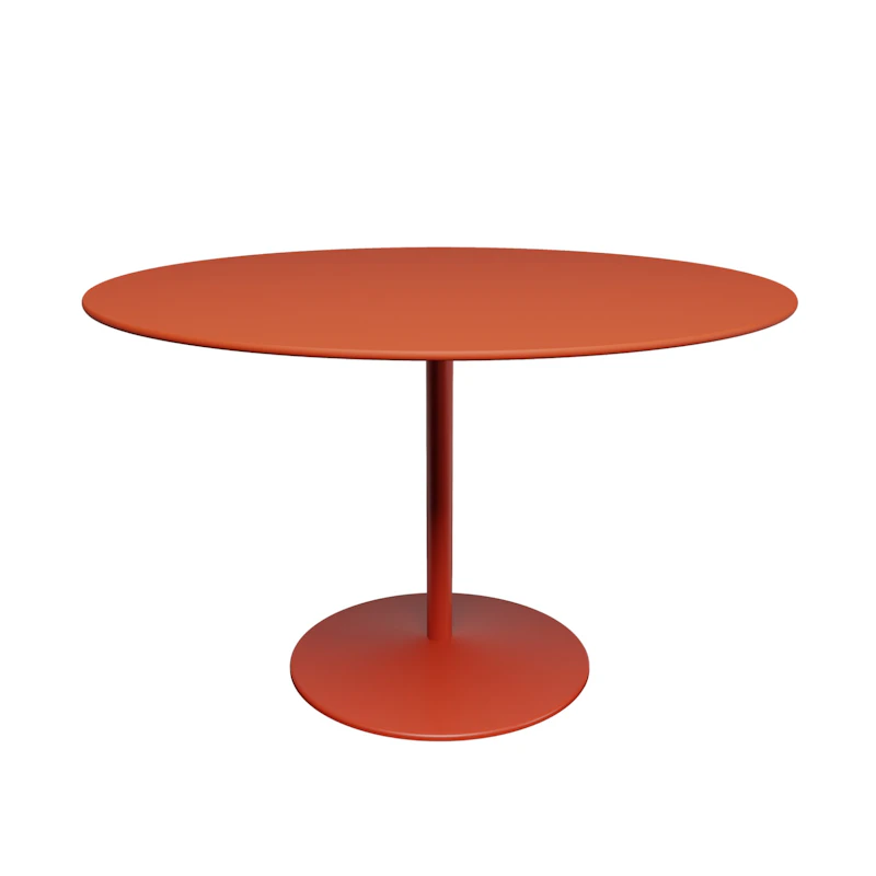 Panton Kahvila- ja ruokapöytä Ø120 cm, 0789n Rosso Namib Nano Laminate