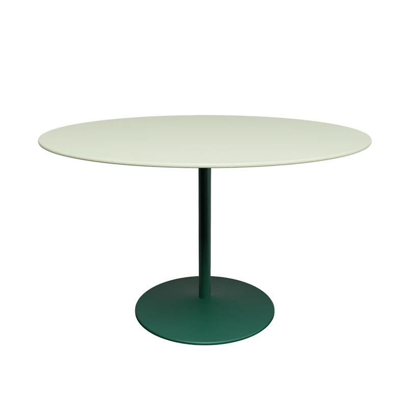 Panton Kahvila- ja ruokapöytä Ø120 cm, 4183 Forbo Pistachio Linoleum