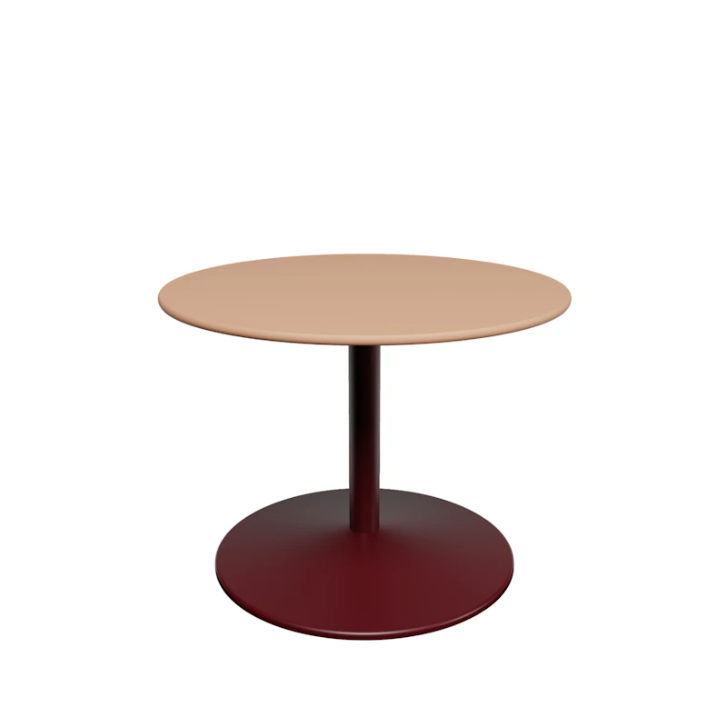Panton Sohvapöytä Ø60 cm, 4003 Forbo Walnut Linoleum