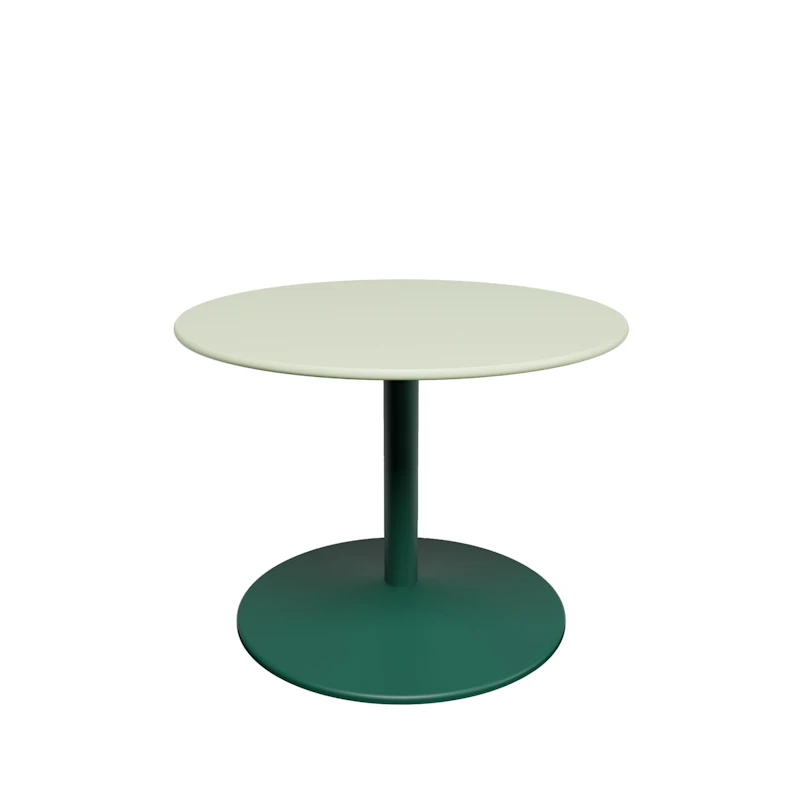 Panton Sohvapöytä Ø60 cm, 4183 Forbo Pistachio Linoleum