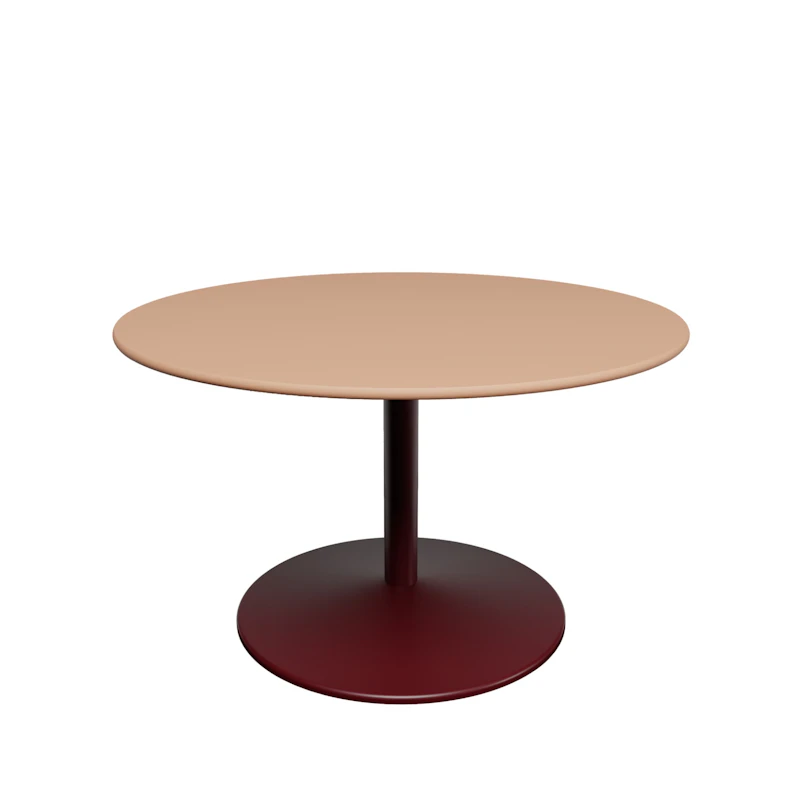 Panton Sohvapöytä Ø75 cm, 4003 Forbo Walnut Linoleum