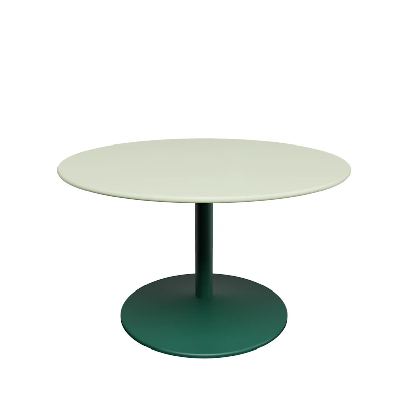 Panton Sohvapöytä Ø75 cm, 4183 Forbo Pistachio Linoleum
