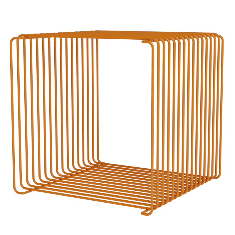 Panton Wire Hylly 34 cm, Tangerine