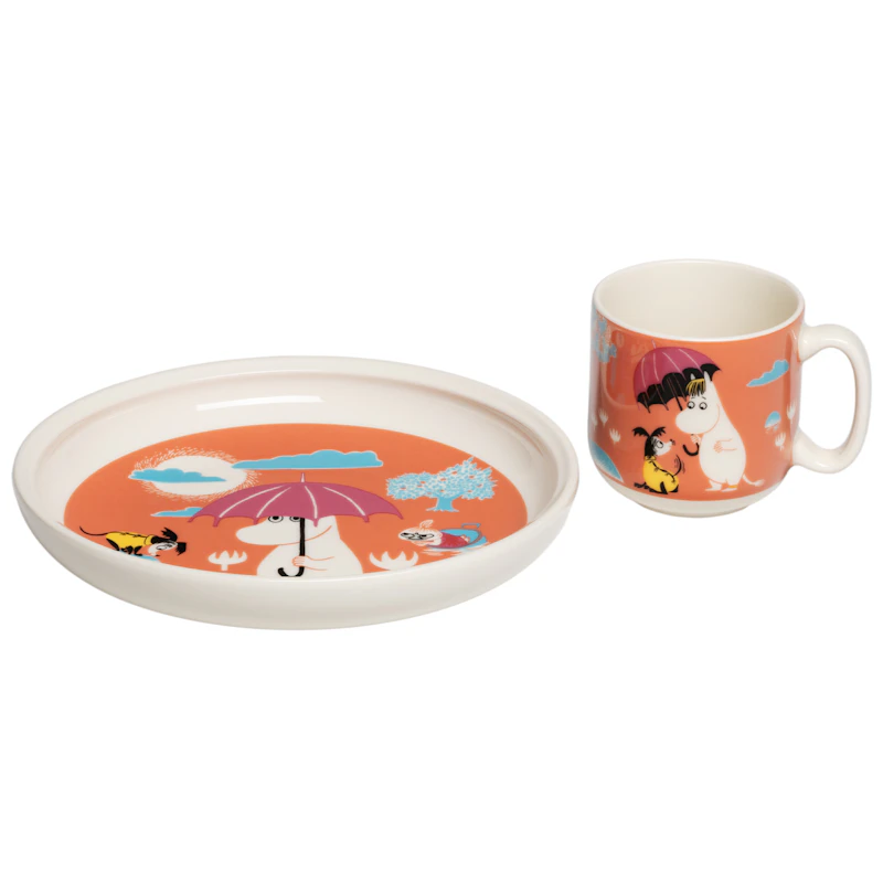 Moomin Lastenastiasto Sateenvarjon alla
