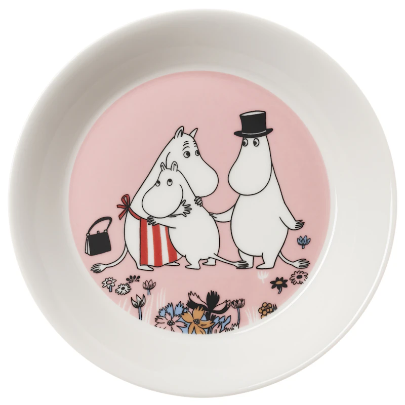 Moomin Pikkulautanen 15 cm Family Time