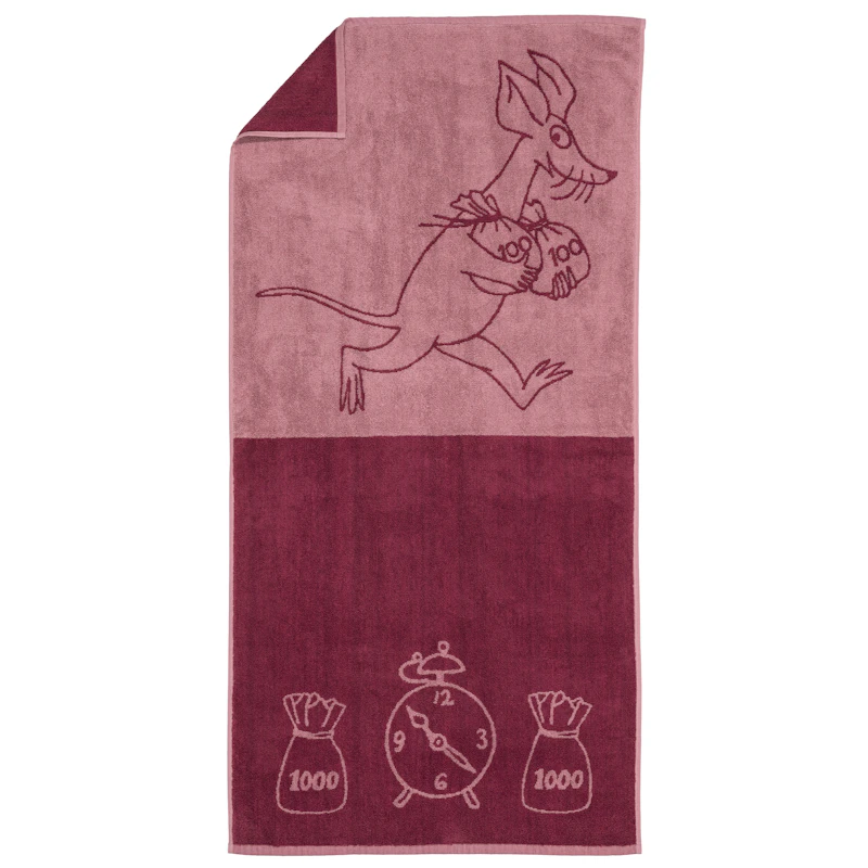 Moomin Kylpypyyhe Sniff Malva 70x140 cm