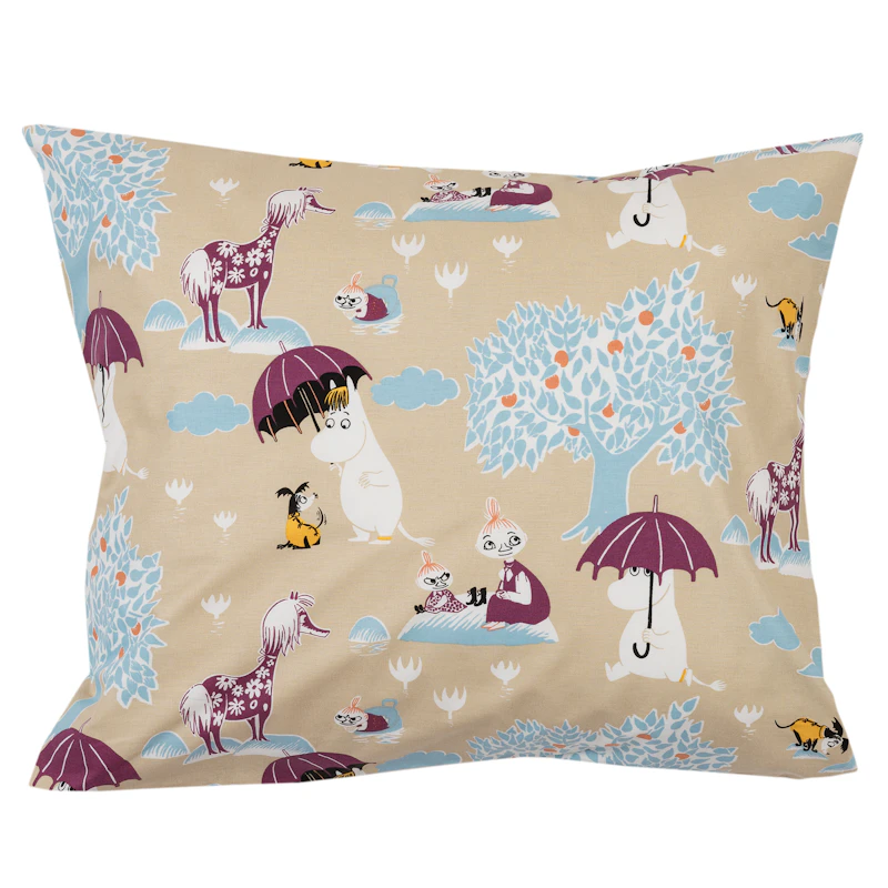 Moomin Tyynynpäällinen Sateenvarjon alla