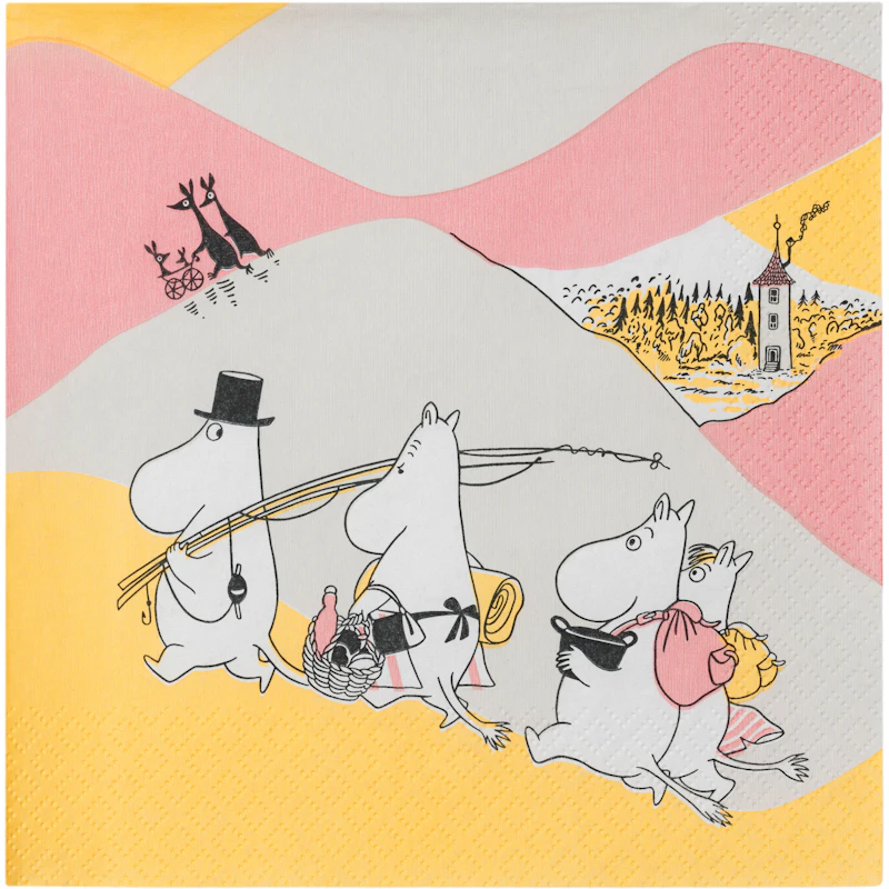 Mumin Servetit Perheaika 33 cm
