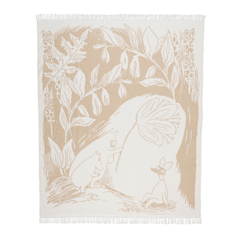 Muumi Viltti 130x170 cm, Beige