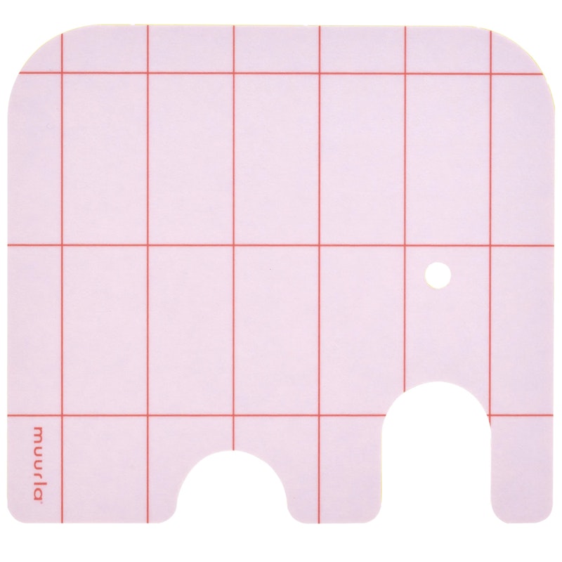 Elephant Alunen 10x11 cm, Pinkki